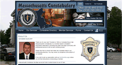 Desktop Screenshot of massconstabulary.com